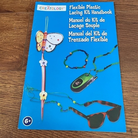 Flexible Plastic Lacing handbook paperback book - Picture 1 of 3
